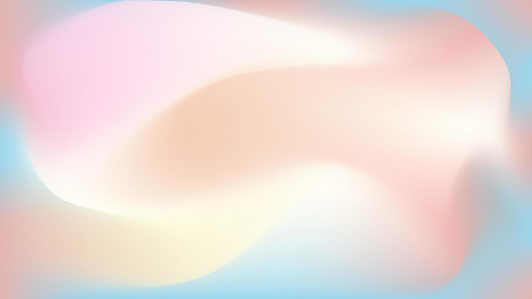 vectorafbeelding van abstracte gradiënt kleurrijke achtergrond met zachte kleuren en wazig vector