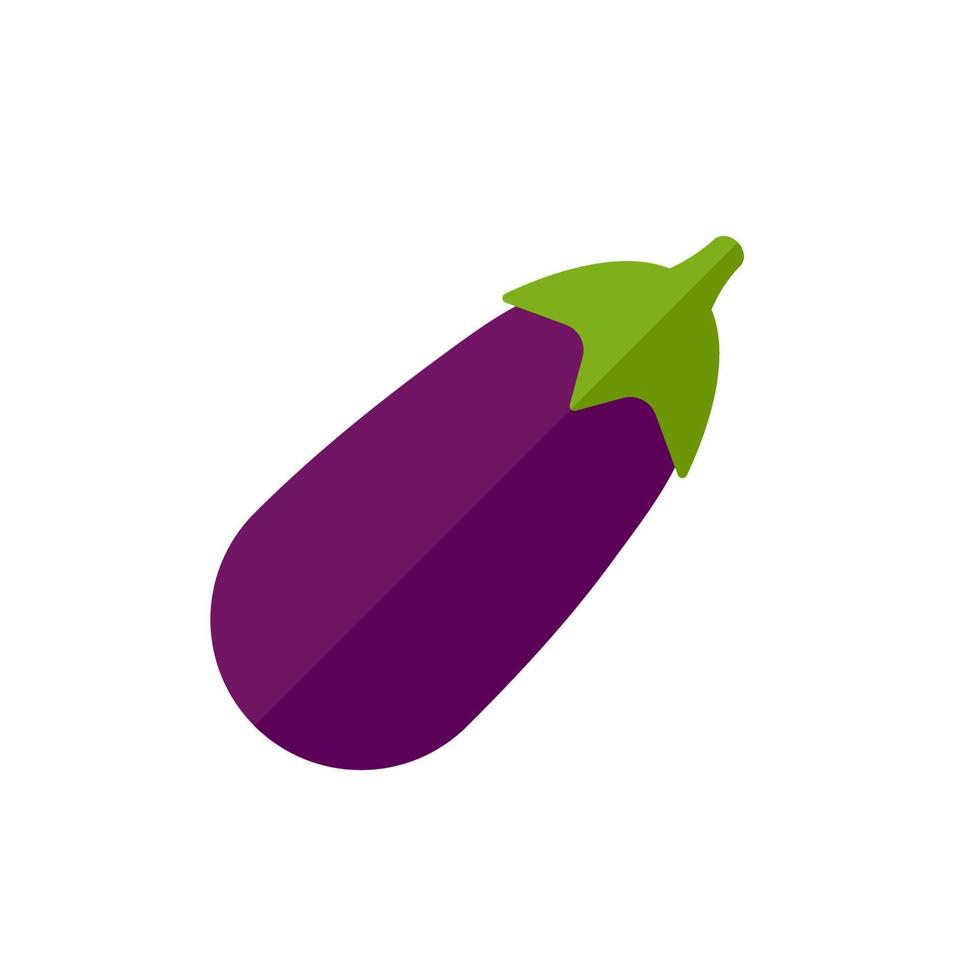 aubergine. ingrediënten voor gezond koken. vector