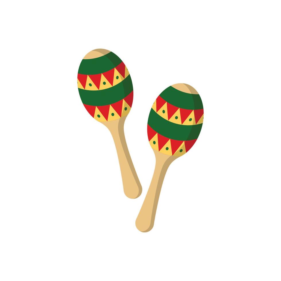 maracas grafisch ontwerp sjabloon vector