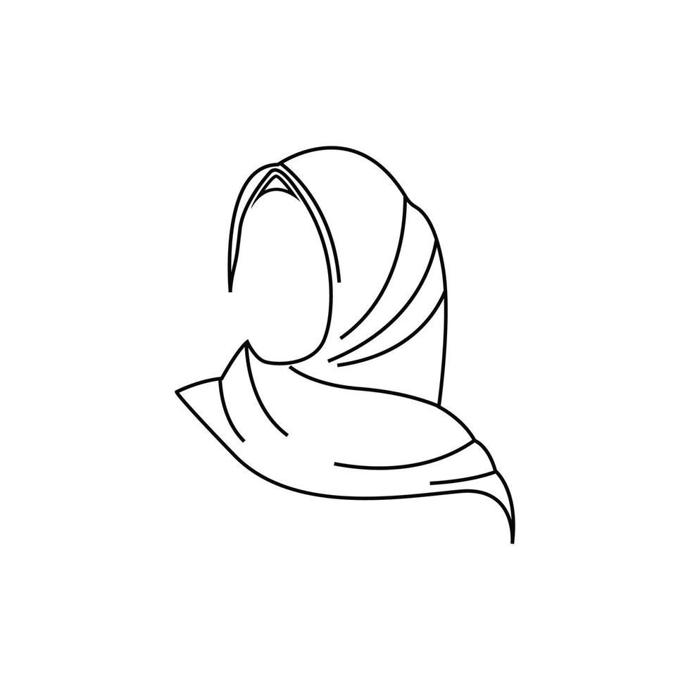 sluier logo pictogram ontwerp sjabloon vector