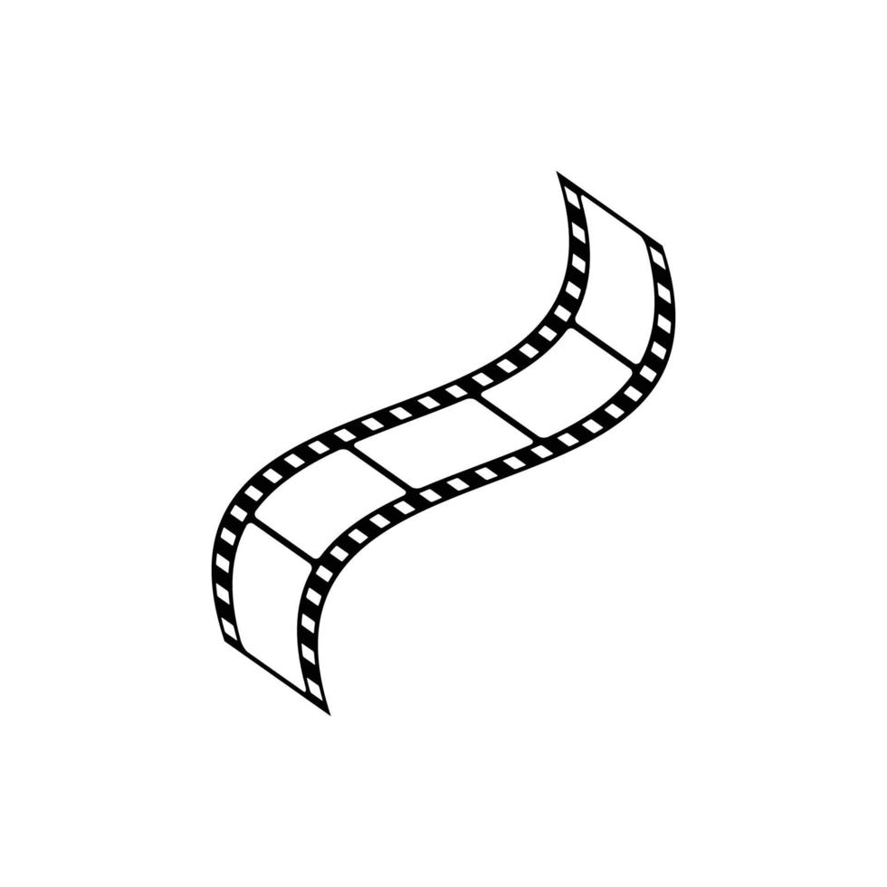 film strip pictogram ontwerp sjabloon vector