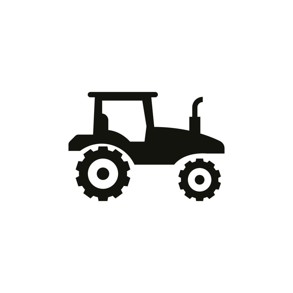 ontwerpsjabloon voor tractorpictogram vector