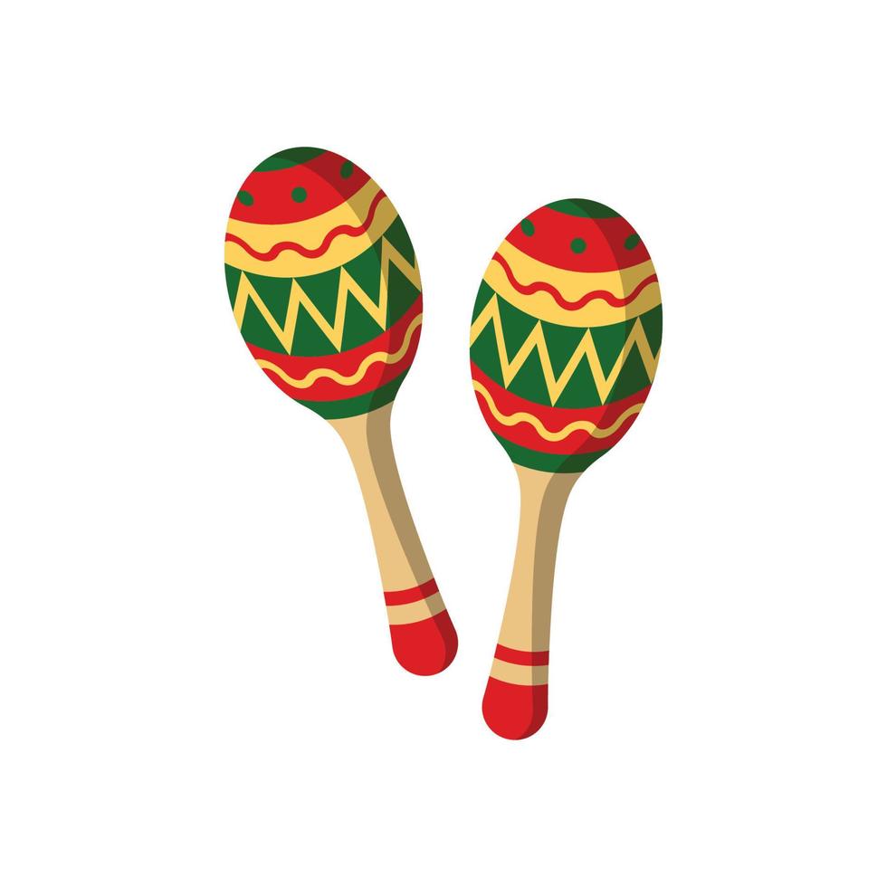 maracas grafisch ontwerp sjabloon vector