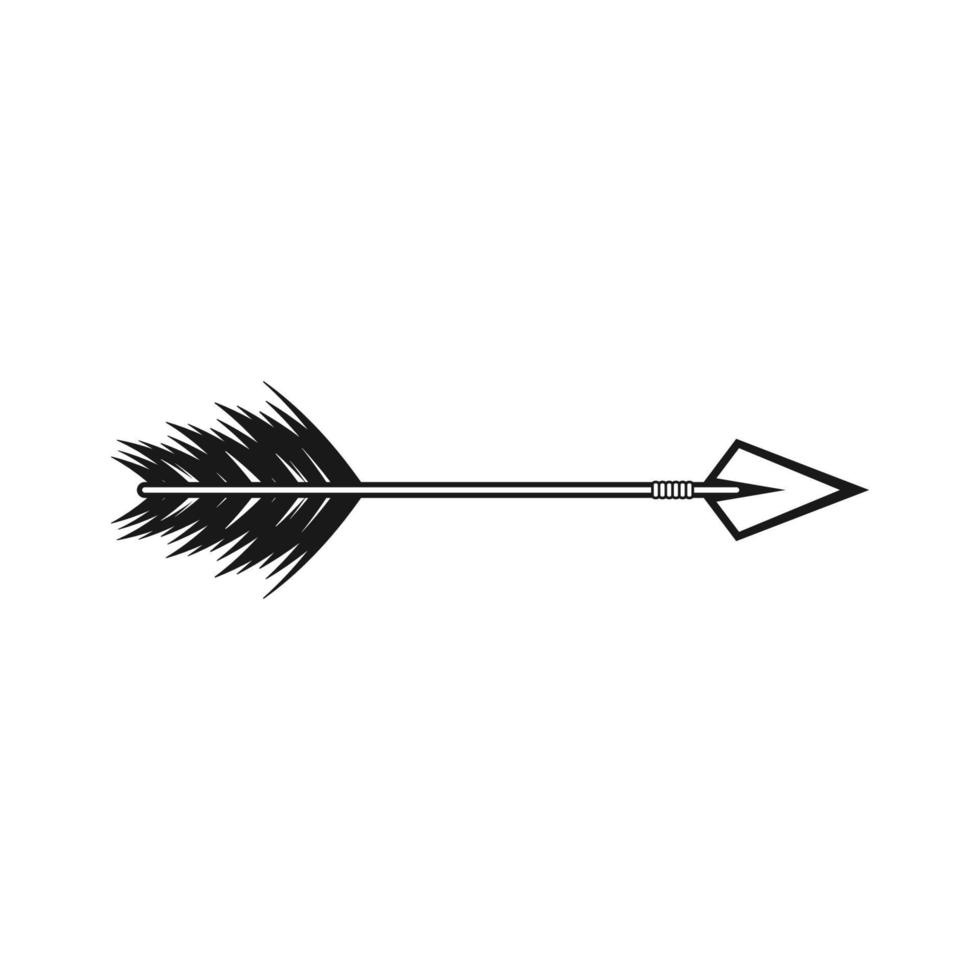 tribal pijl grafisch ontwerp vector