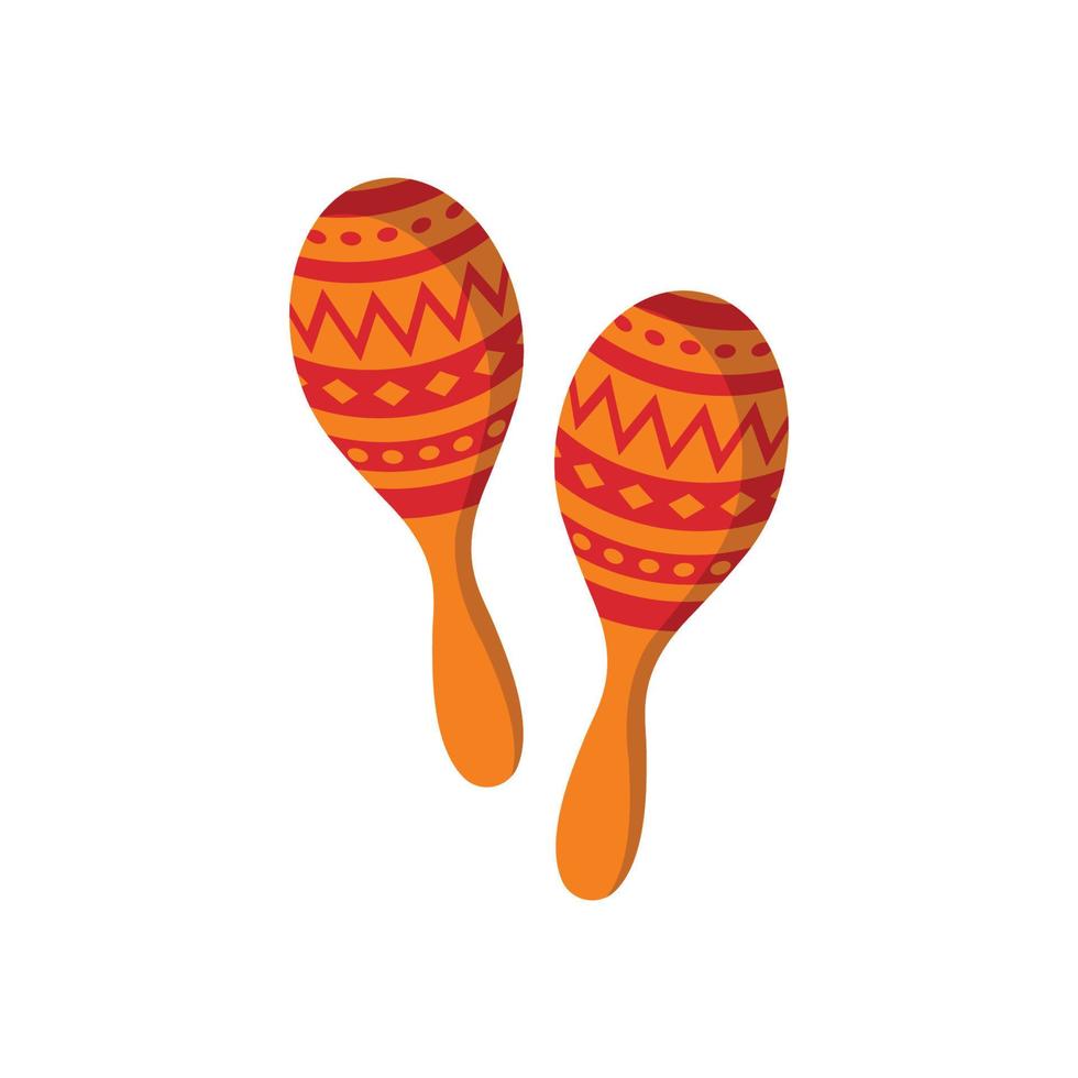 maracas grafisch ontwerp sjabloon vector