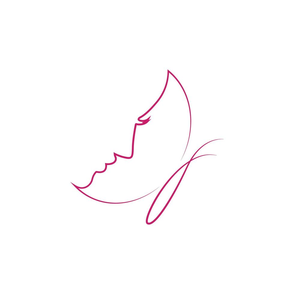 spa schoonheid logo ontwerp sjabloon vector