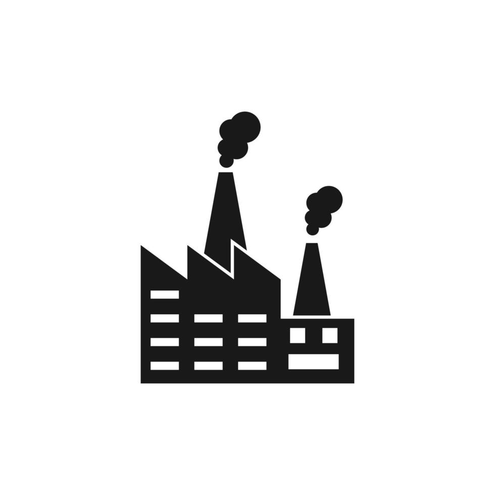 fabriek pictogram ontwerp vector