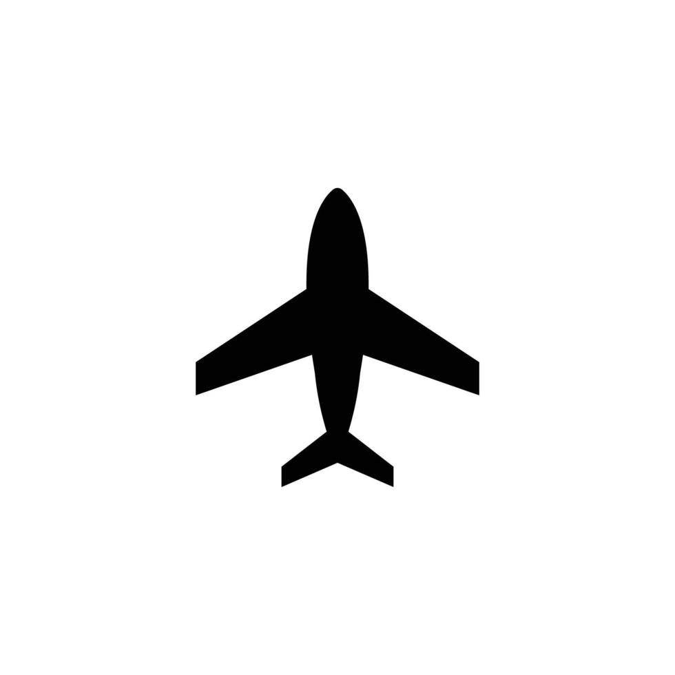 vliegtuig pictogram ontwerpsjabloon vector
