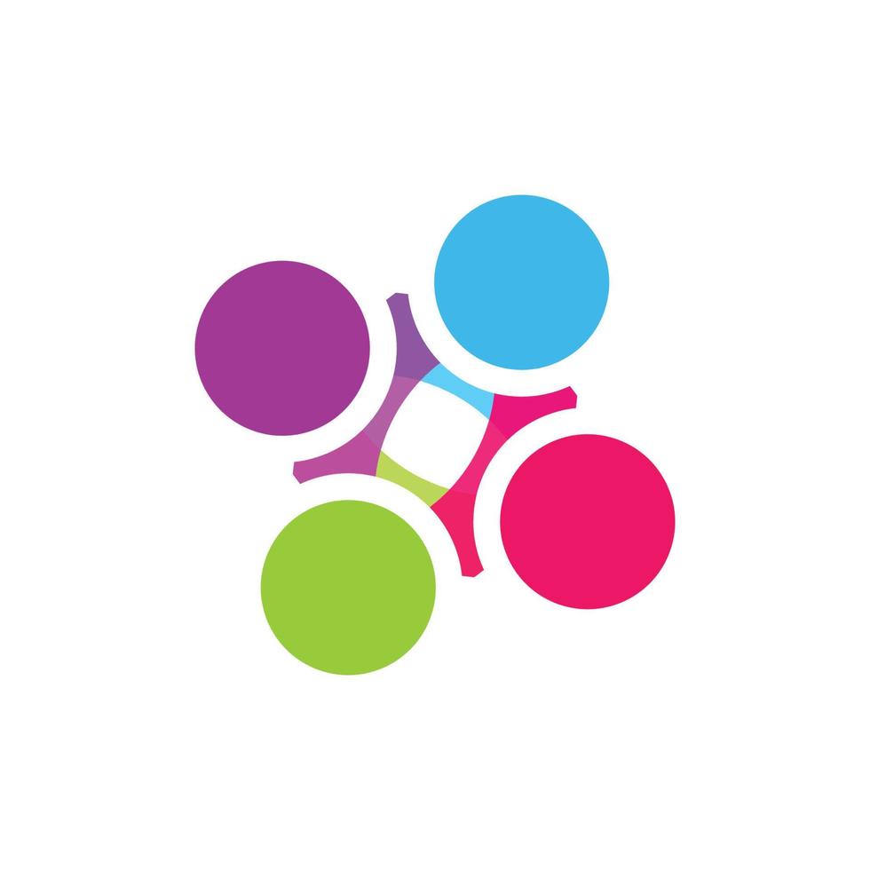 gemeenschap logo pictogram ontwerp sjabloon vector