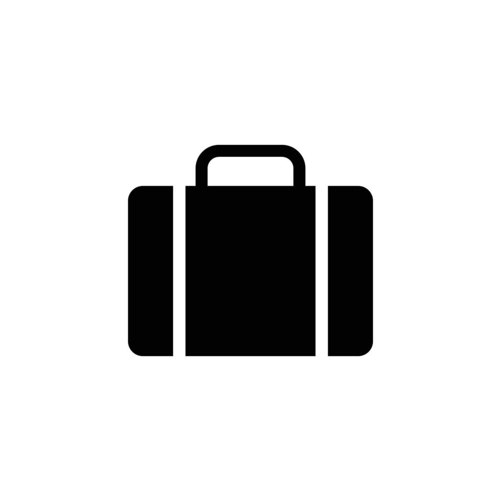 koffer pictogram ontwerpsjabloon vector