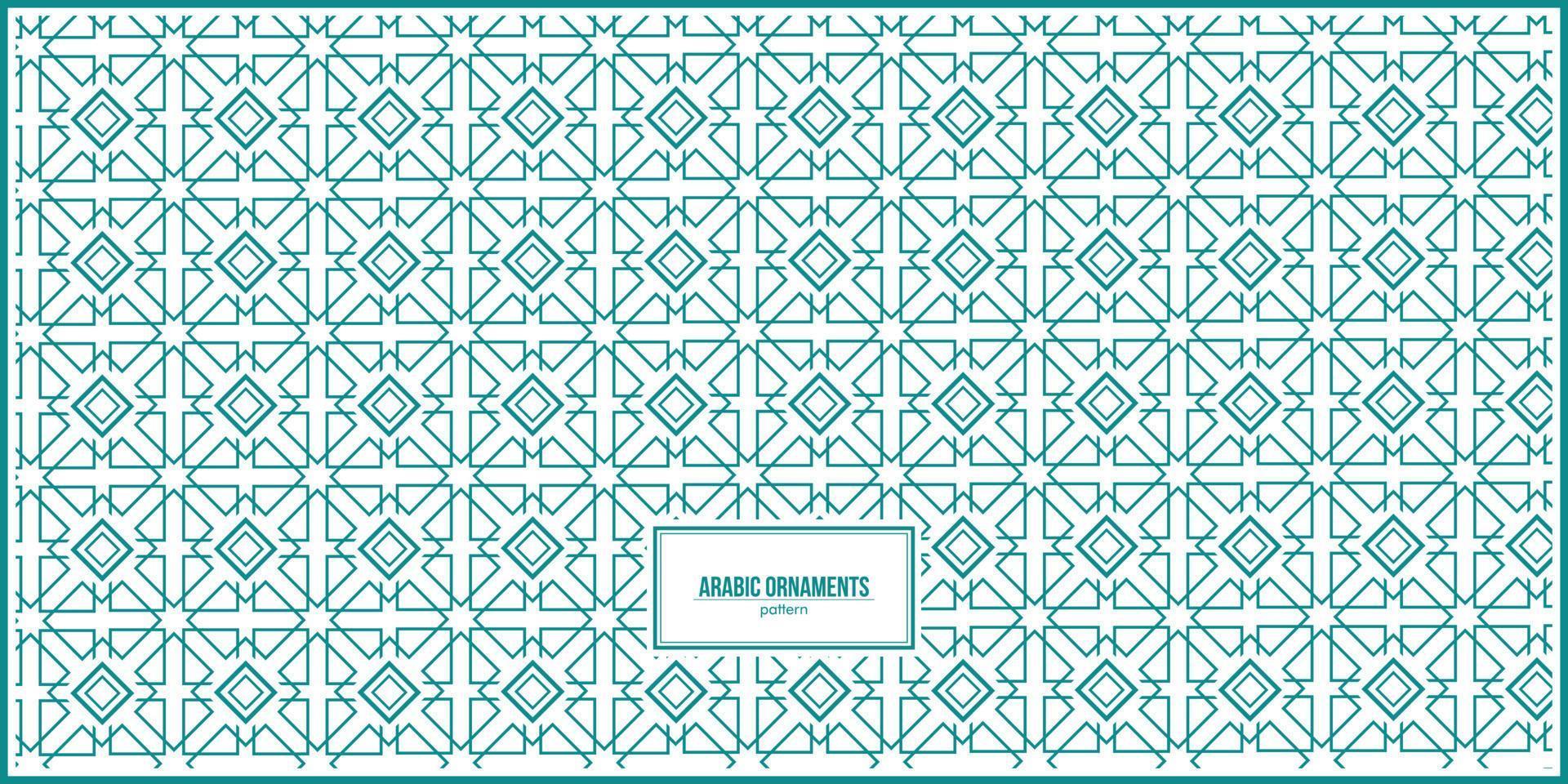 geometrisch of Arabisch themapatroon voor ramadhan vector