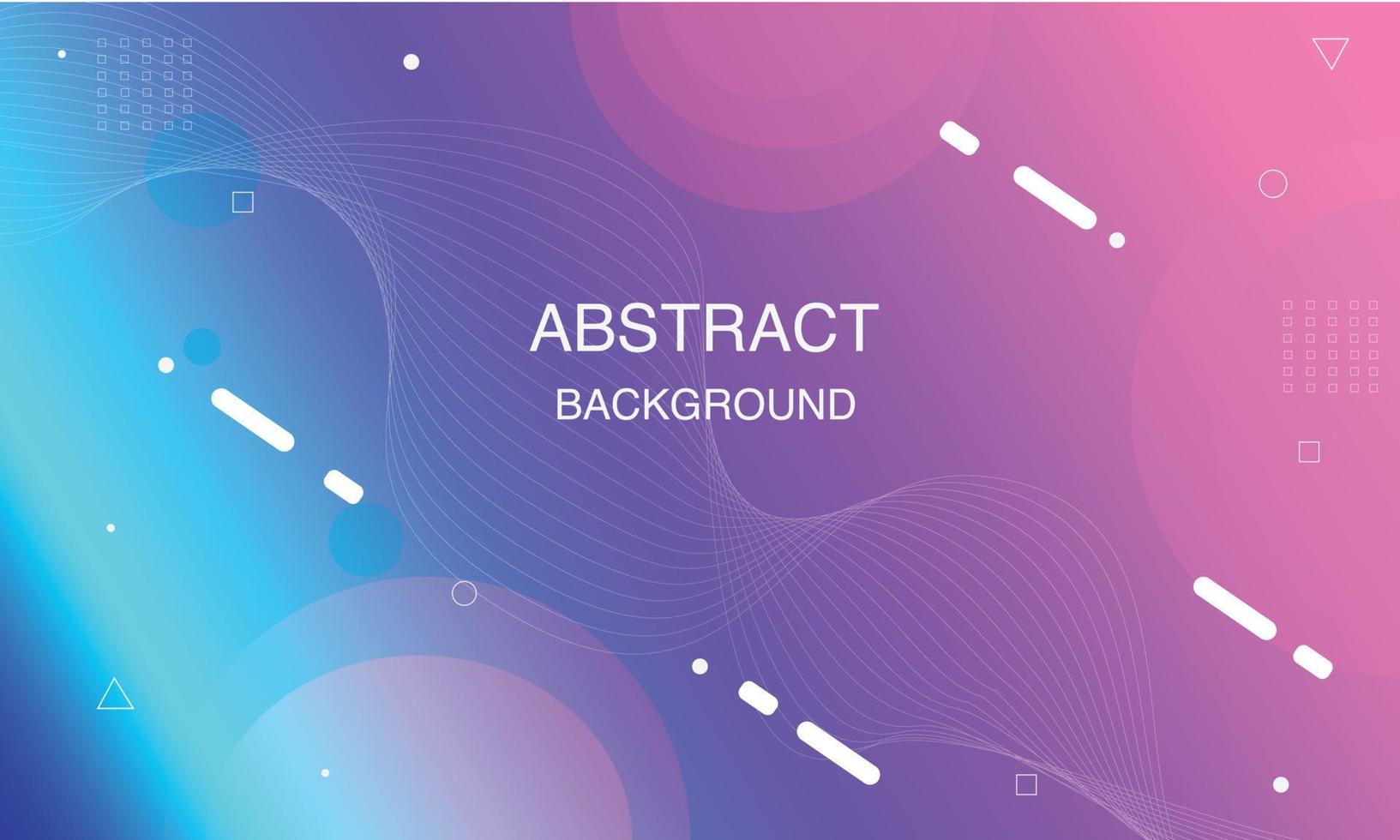 trendy paarse en blauwe gradiënt abstracte achtergrond voor technologieontwerp vector
