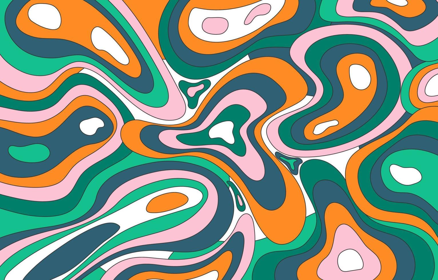 kleurrijke abstracte psychedelische achtergrond vector