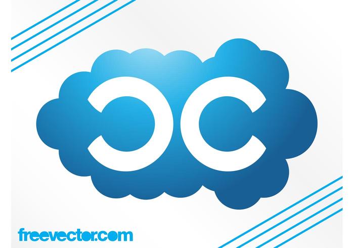 Cloud logo sjabloon vector