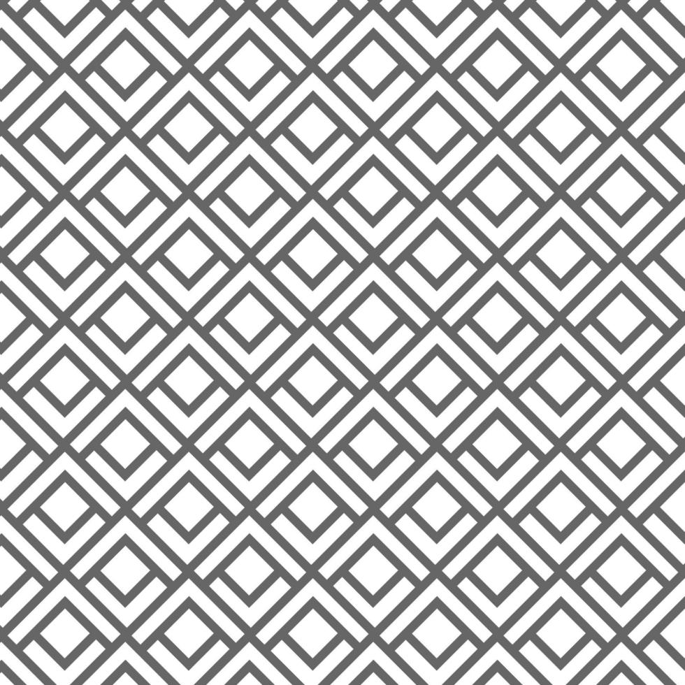 naadloze geometrische diamant zwart-wit patroon vector background