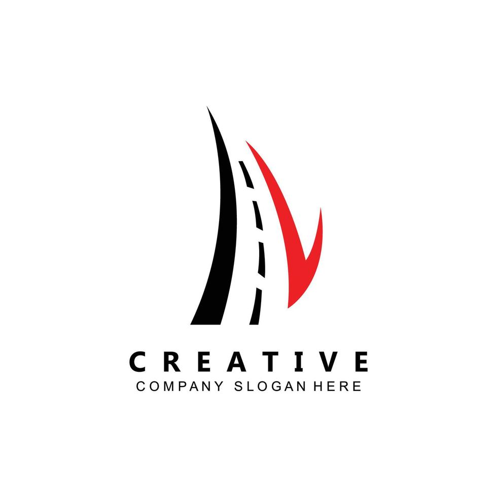 weg logo vector pictogram, concept inspiratie