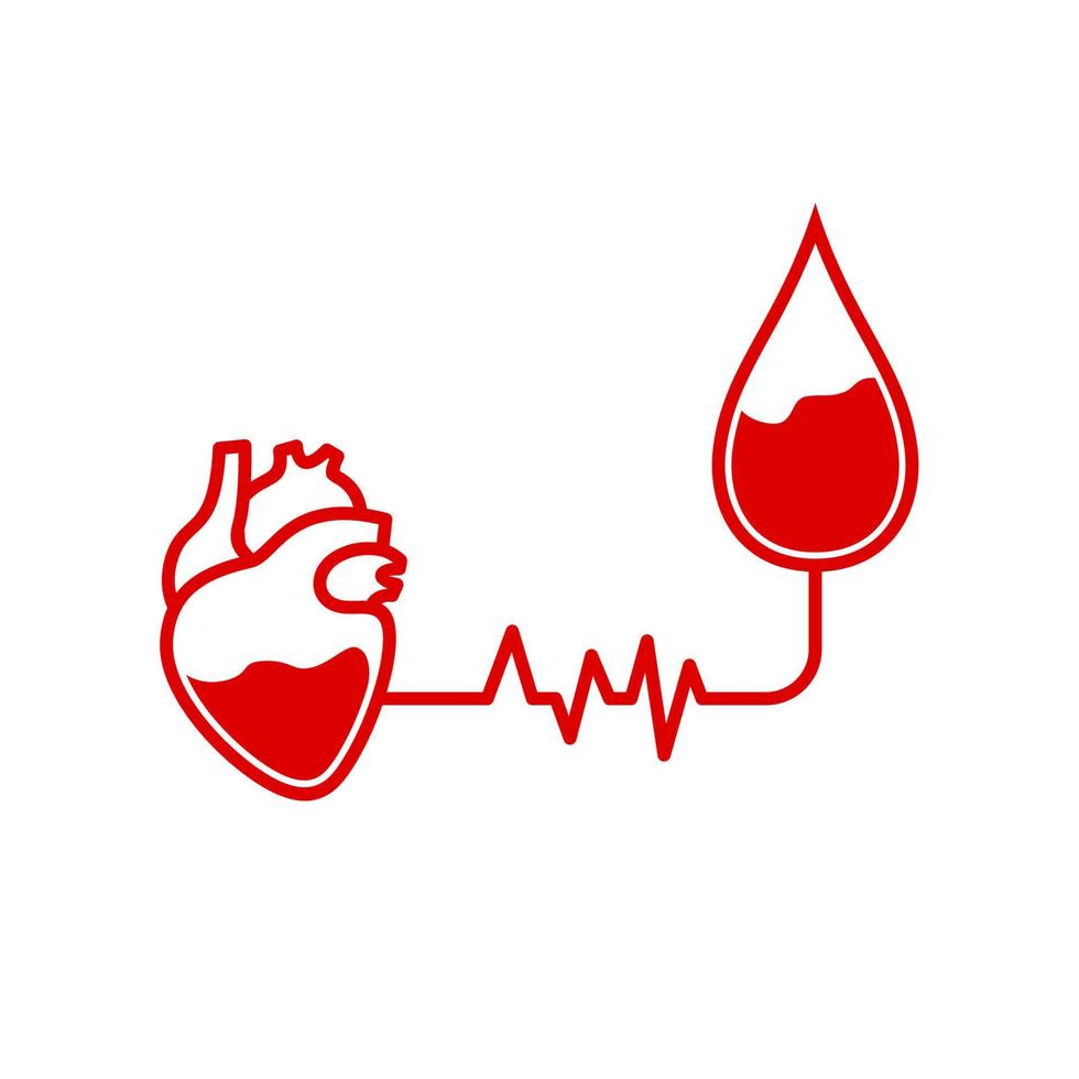 bloedtransfusievector. ontwerp voor medische en gezondheidszorgapotheken vector