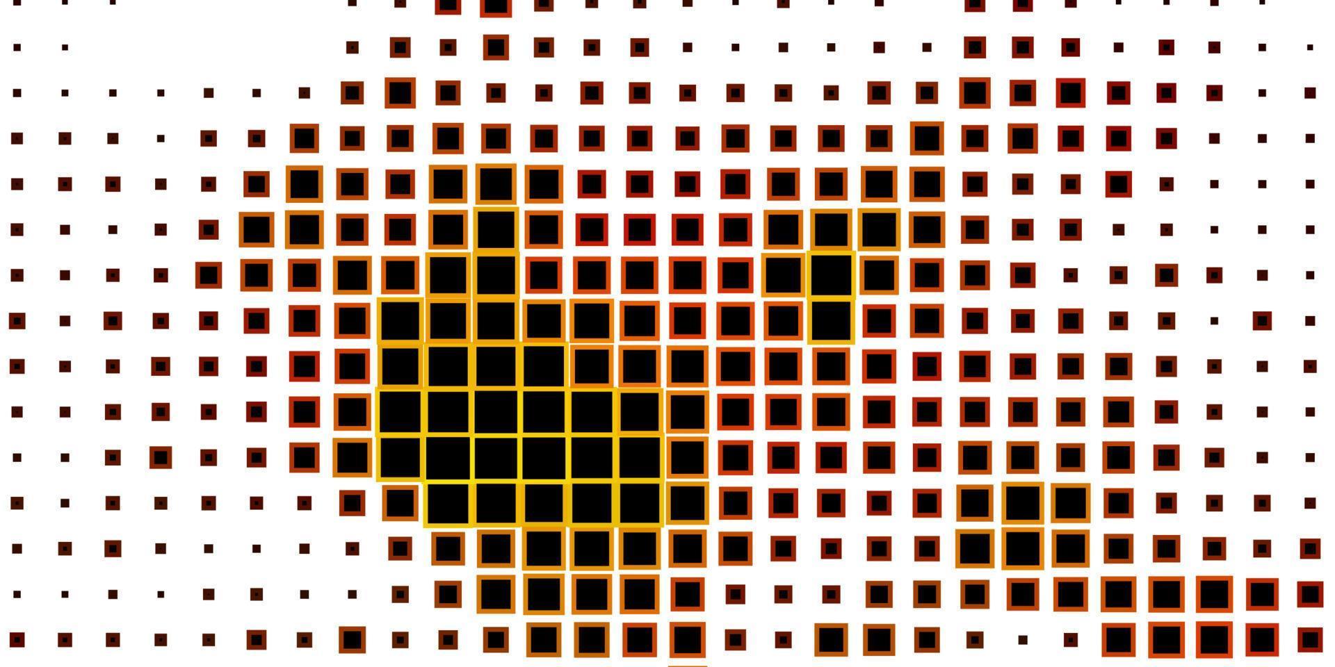 donker gele vectortextuur in rechthoekige stijl. vector