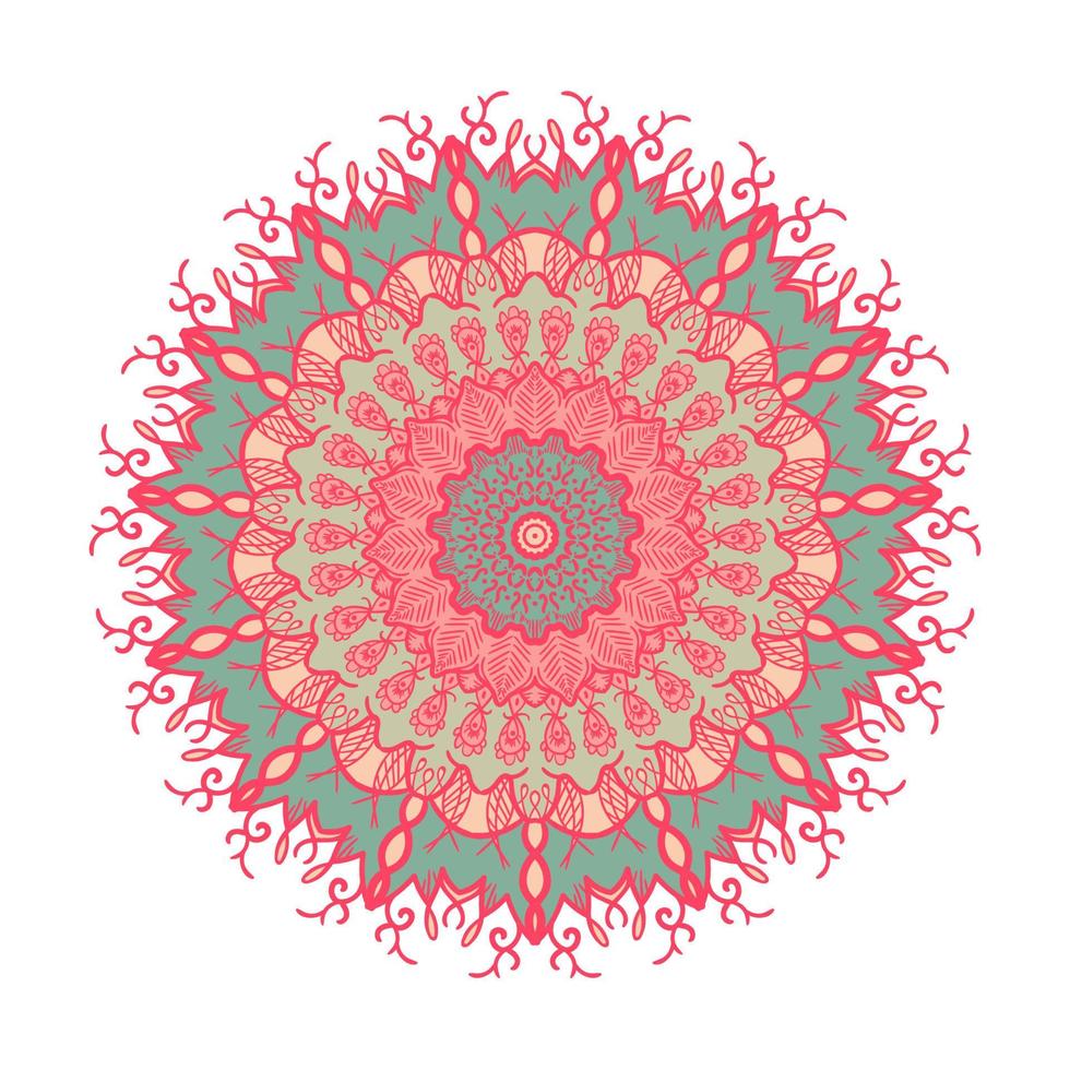 mandala regelsjabloon vector