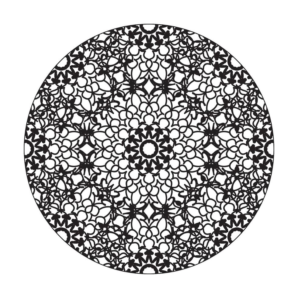 handgetekende mandala. decoratie in etnische oosterse doodle sieraad. vector