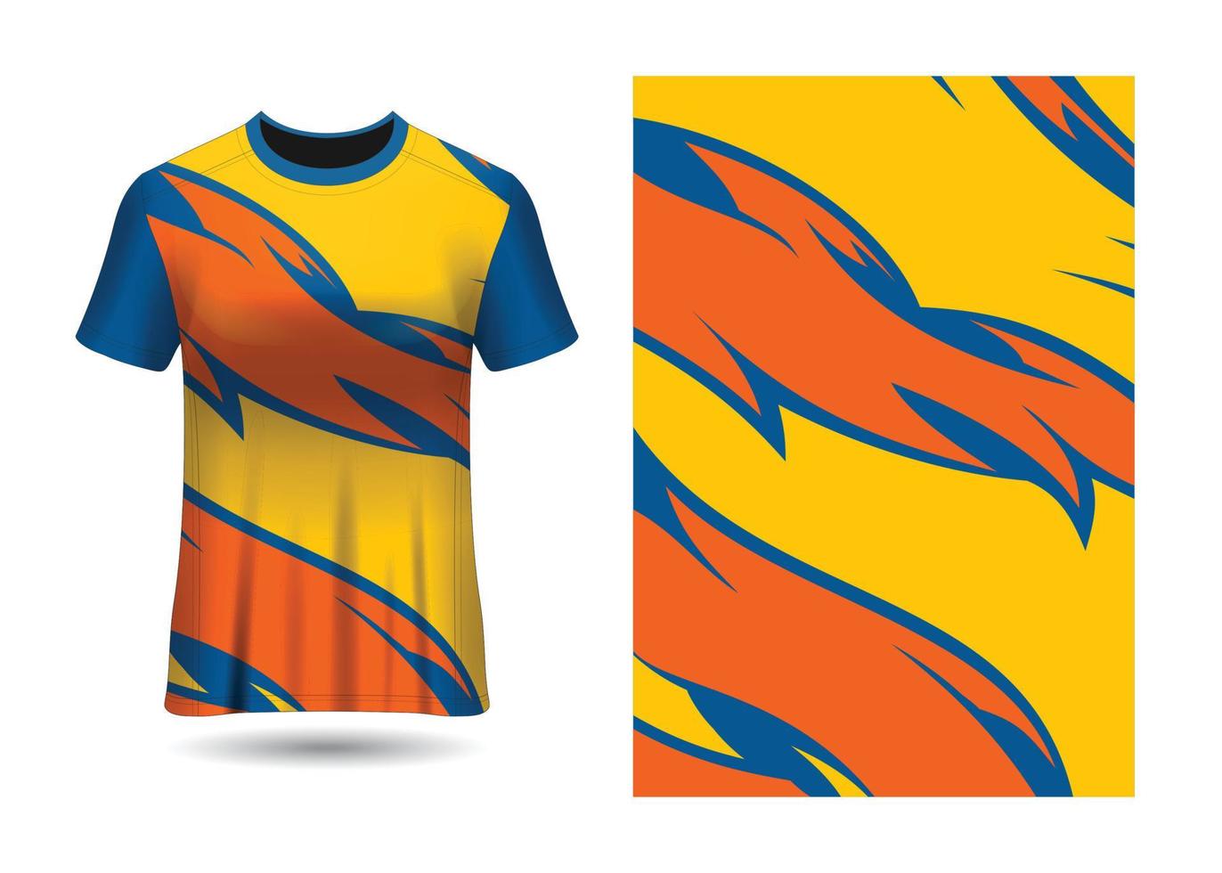 jersey sport abstract textuurontwerp voor racen gaming motorcross fietsen vector