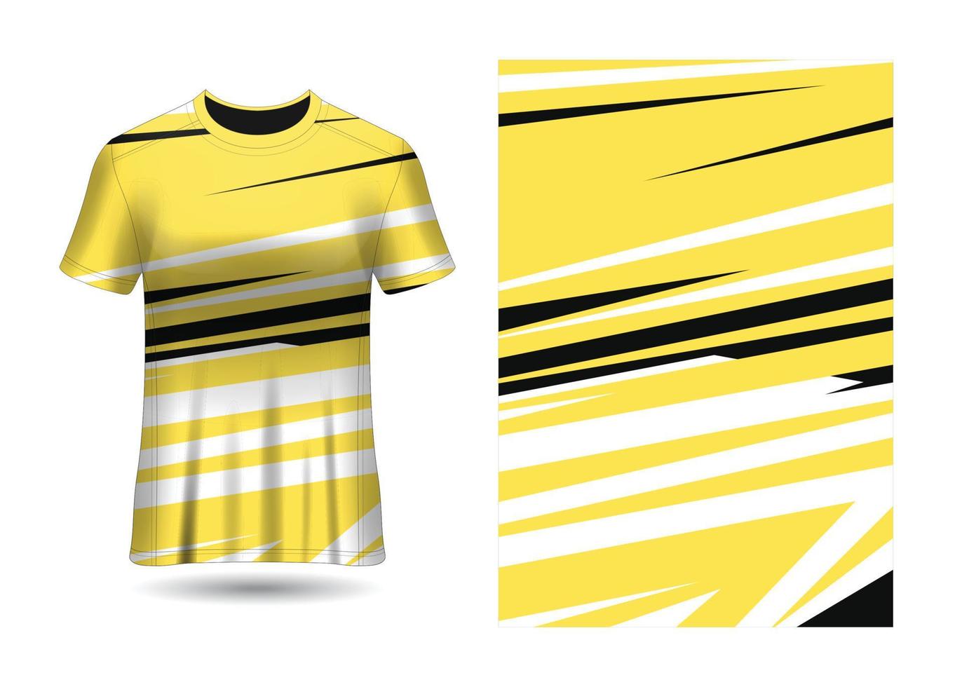 sport race jersey ontwerpsjabloon voor teamuniformen vector