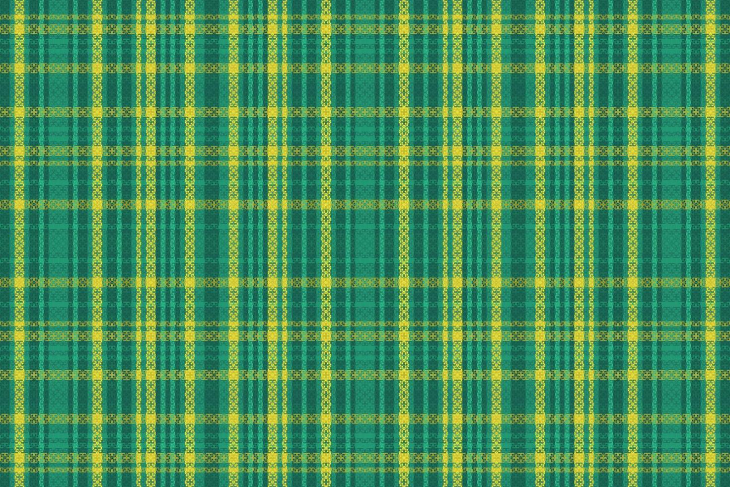 tartan geruit patroon met textuur en zomerkleur. vector