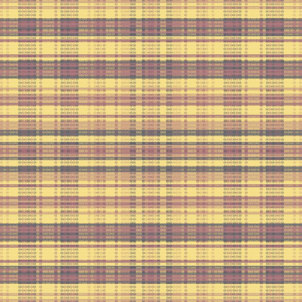 tartan geruit patroon met textuur en zomerkleur. vector