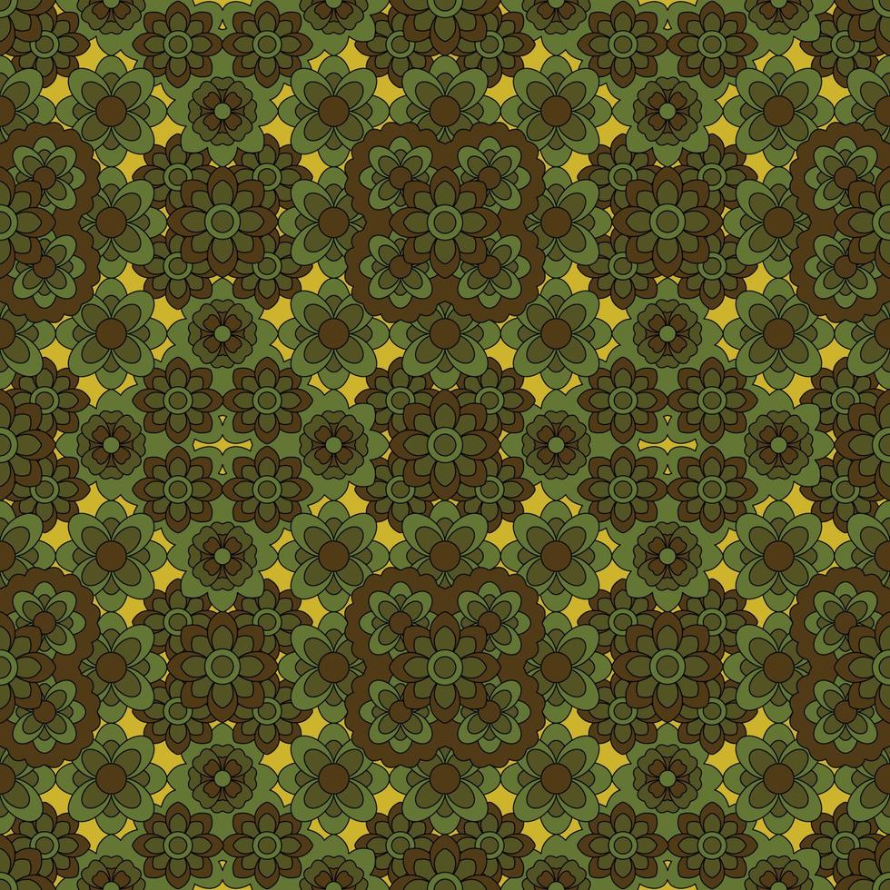 abstract naadloos bloemenpatroon. patroon herhalen. vector
