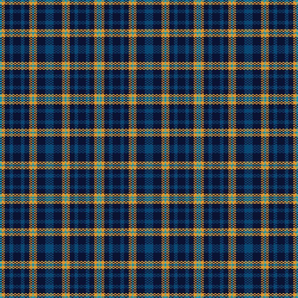 tartan geruit patroon met textuur en zomerkleur. vector