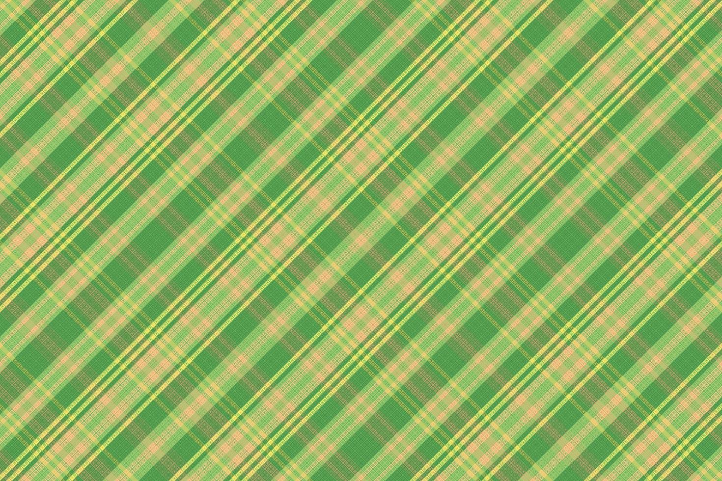 tartan geruit patroon met textuur en zomerkleur. vector