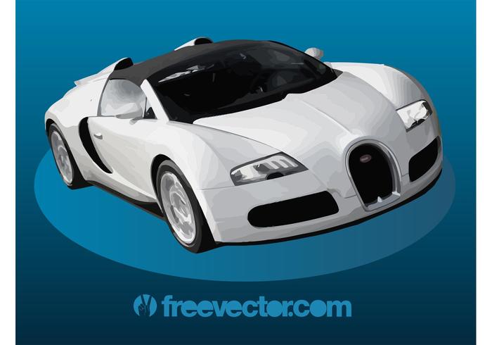 Bugatti veyron super sport vector