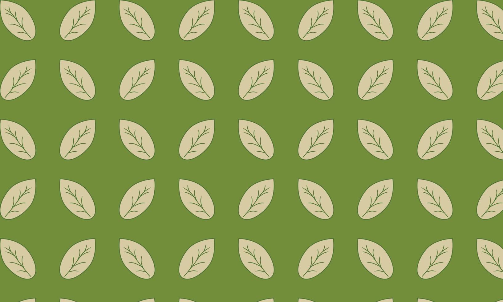 naadloze patroon gegraveerd blad takken vintage achtergrond zomer twijgen in de hand getekende stijl vector
