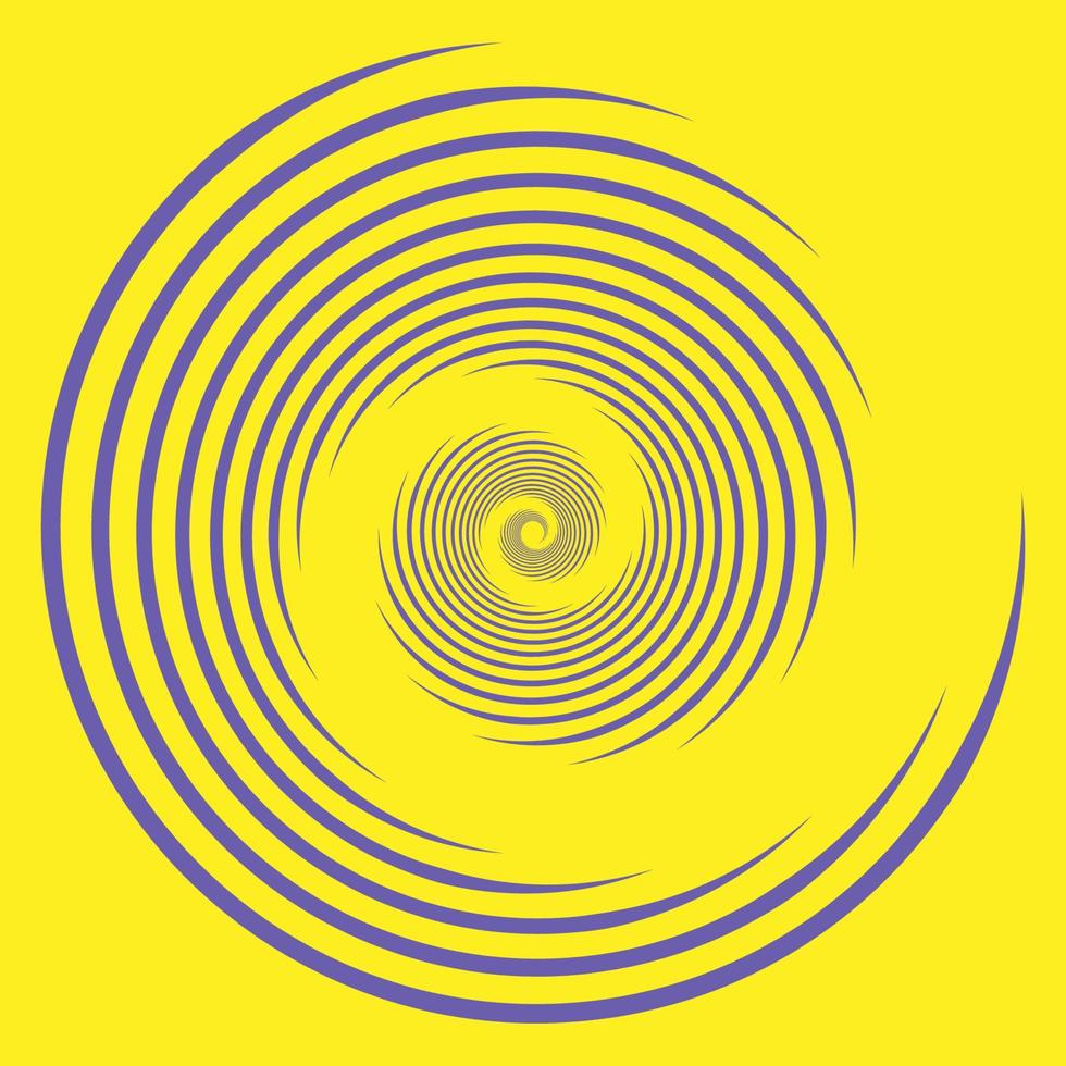 abstracte gele achtergrond. zeer peri vortex snelheidslijnen. optische kunst. trendy ontwerpelement voor technologie-logo, teken, symbool, web, prenten, posters, sjablonen, patronen. vector