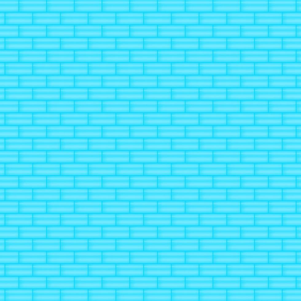 abstracte achtergrond blauwe bakstenen muur gebouw behang patroon naadloze vectorillustratie vector