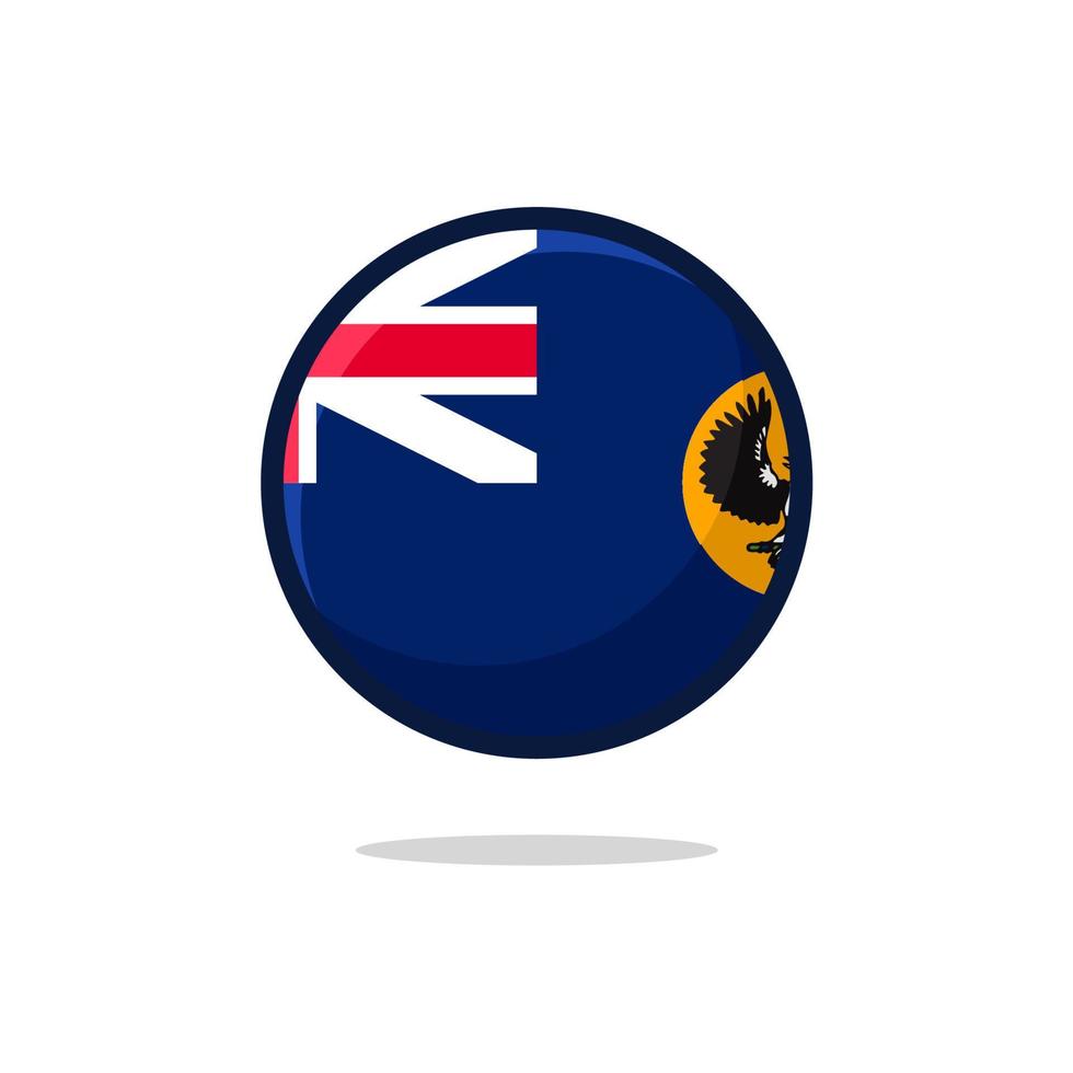 2. vlagpictogramwestelijk australië vlagpictogram 7.eps vector