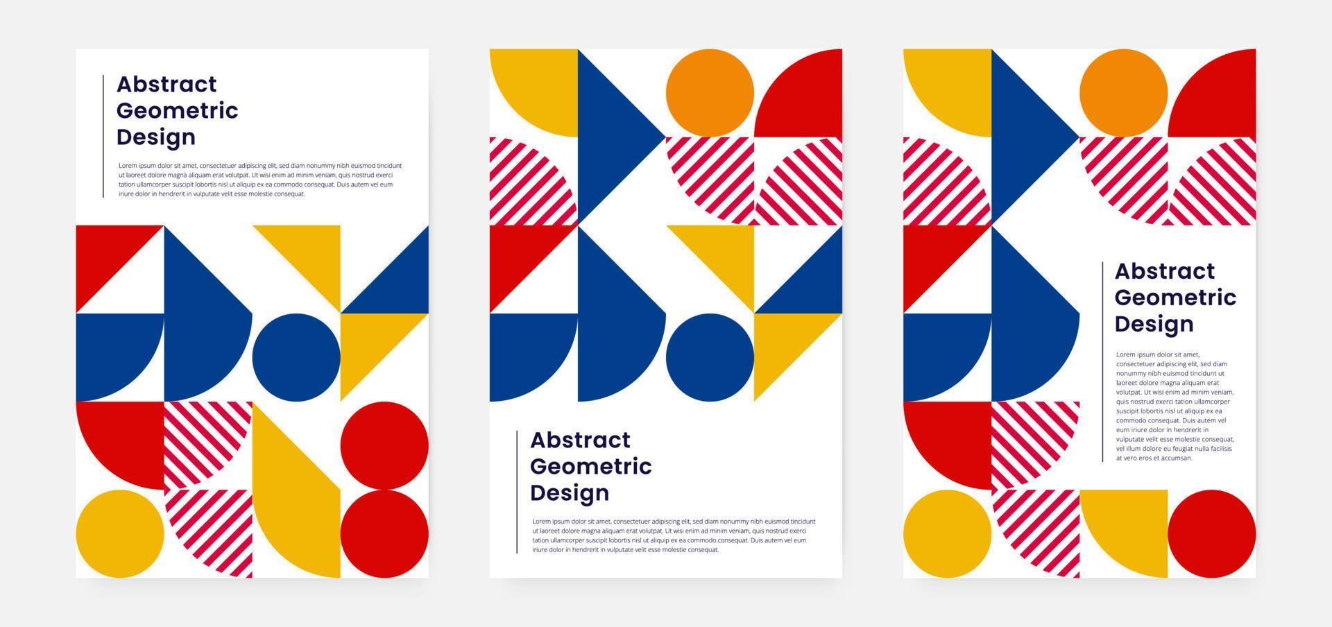 geometrische minimalistische artwork cover met vorm en figuur. abstracte patroonontwerpstijl voor omslag, webbanner, bestemmingspagina, bedrijfspresentatie, branding, verpakking, behang vector