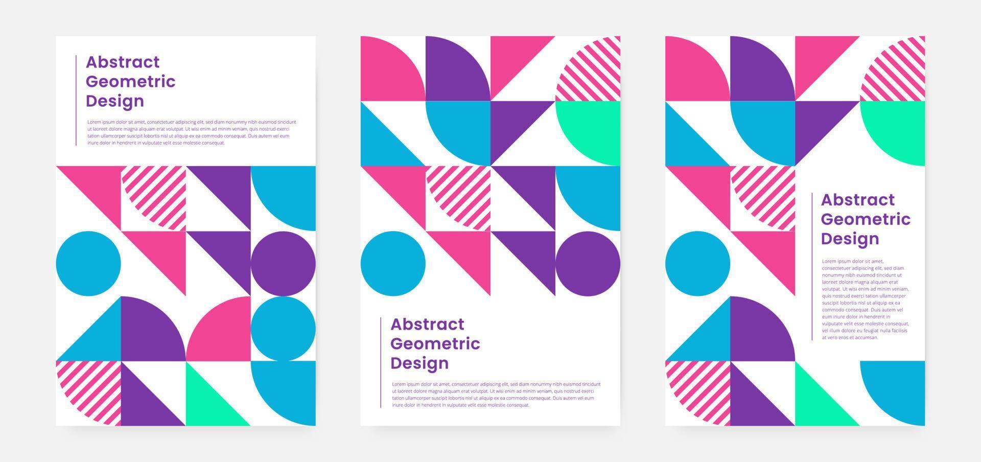 geometrische minimalistische artwork cover met vorm en figuur. abstracte patroonontwerpstijl voor omslag, webbanner, bestemmingspagina, bedrijfspresentatie, branding, verpakking, behang vector