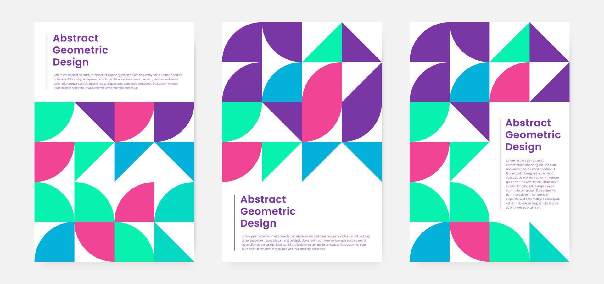 geometrische minimalistische artwork cover met vorm en figuur. abstracte patroonontwerpstijl voor omslag, webbanner, bestemmingspagina, bedrijfspresentatie, branding, verpakking, behang vector