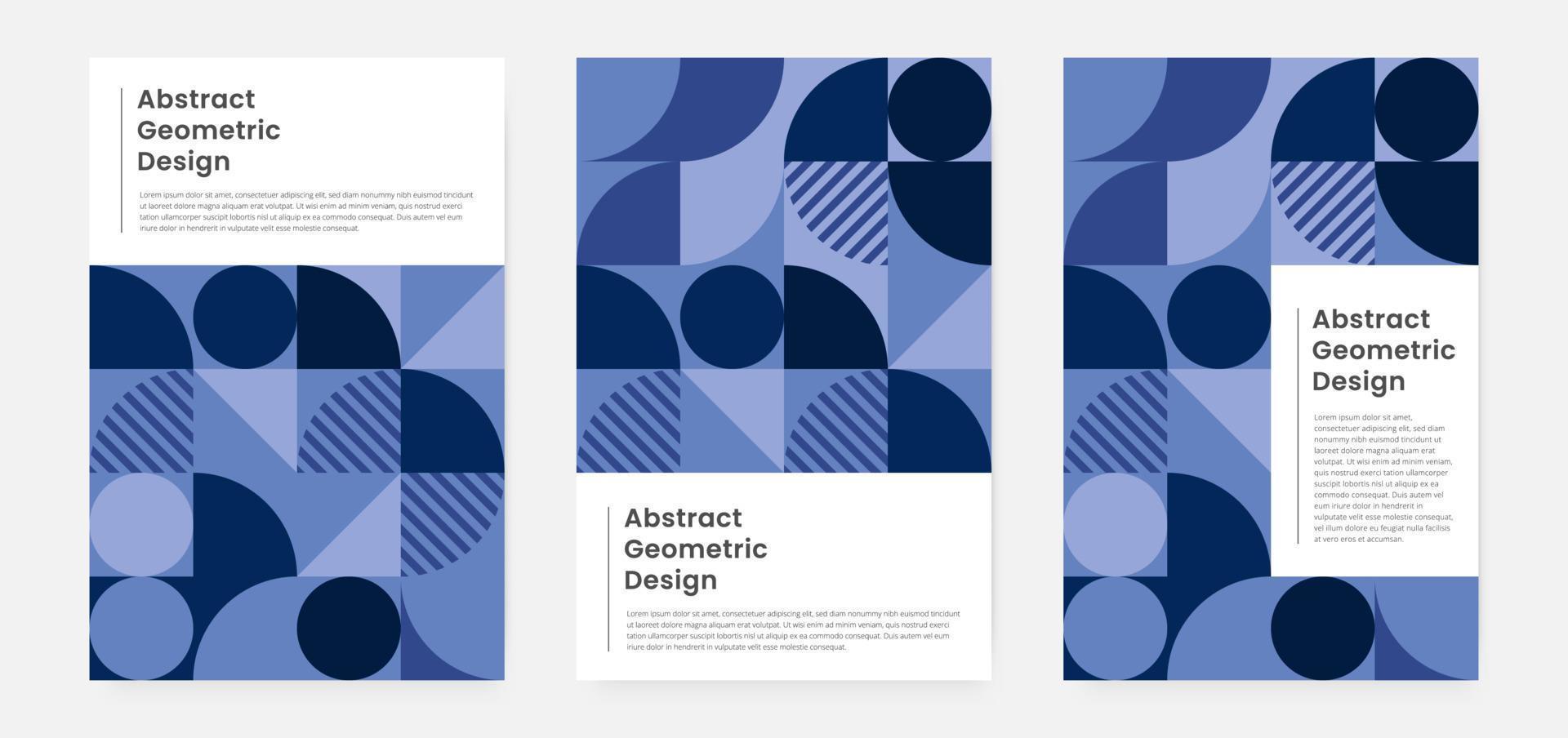 geometrische minimalistische artwork cover met vorm en figuur. abstracte patroonontwerpstijl voor omslag, webbanner, bestemmingspagina, bedrijfspresentatie, branding, verpakking, behang vector