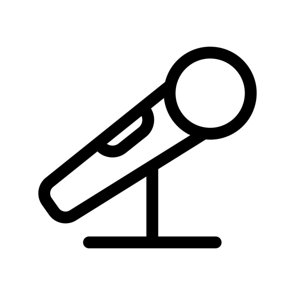 microfoon pictogram sjabloon vector