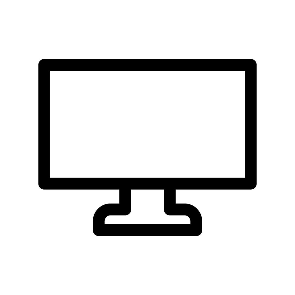 monitor icoon sjabloon vector