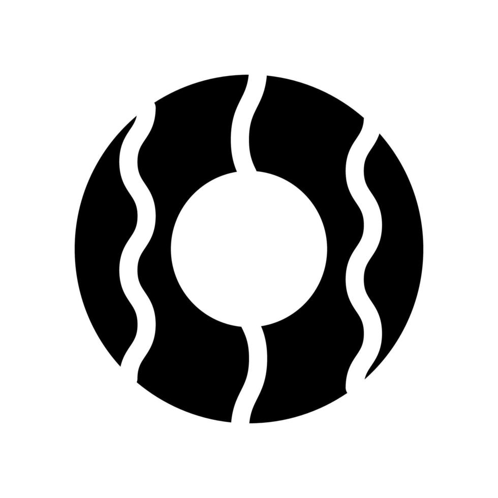 donut pictogram sjabloon vector