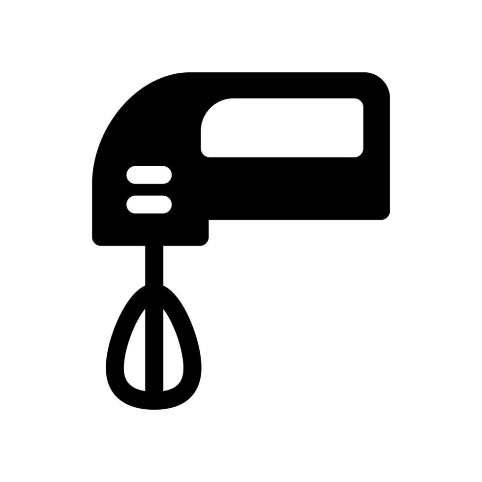 handmixer pictogramsjabloon vector