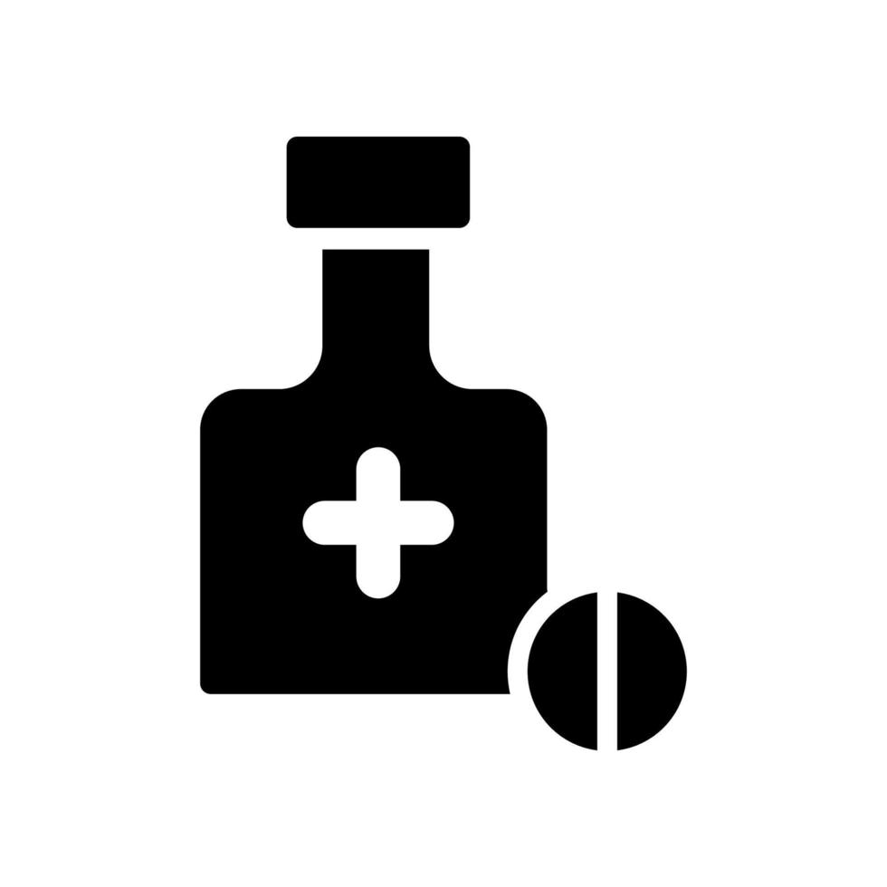 pillenpot pictogramsjabloon vector