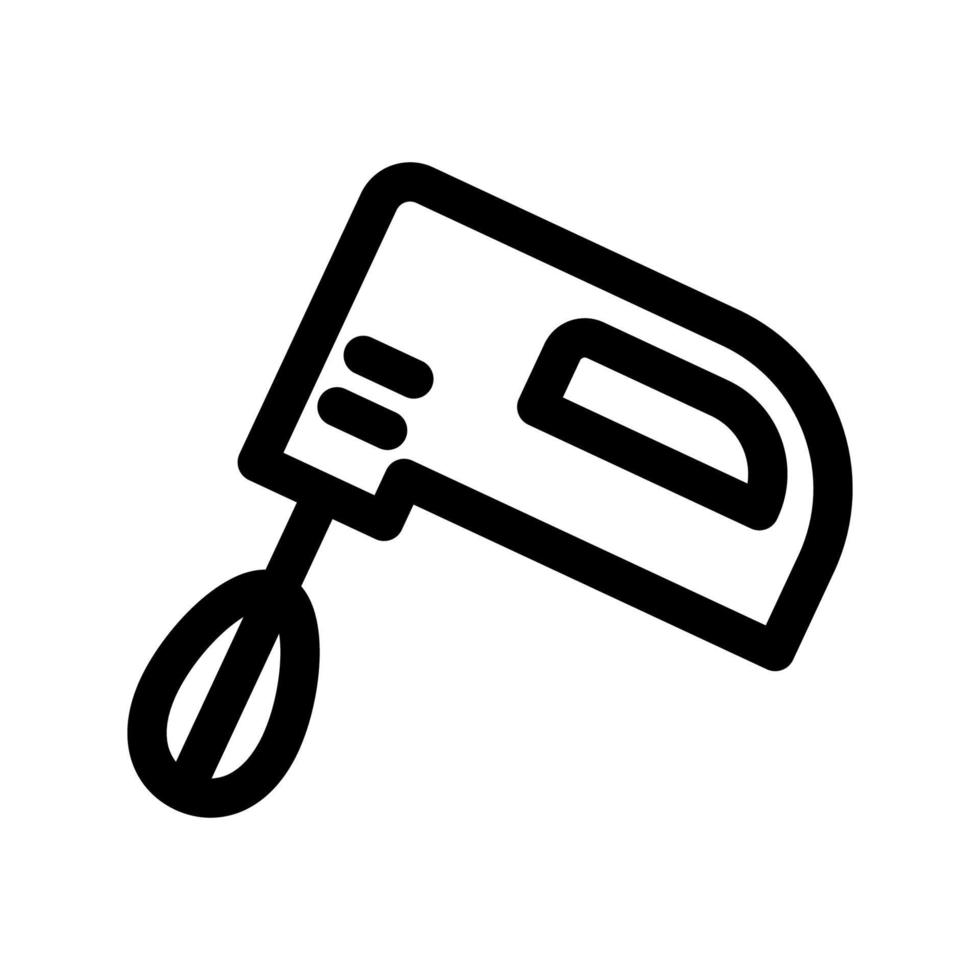 handmixer pictogramsjabloon vector