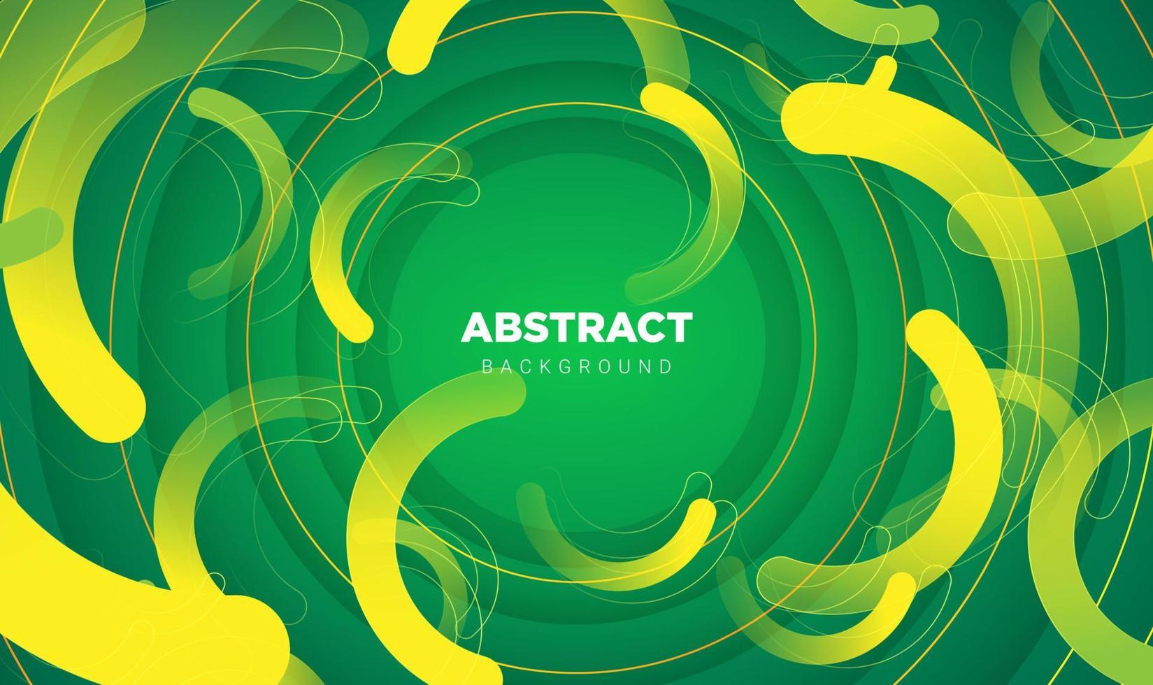 abstracte achtergrond met modern concept in frisse groene kleur vector sjablonen premium vector