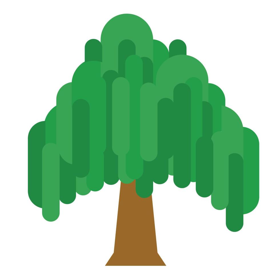 boom pictogram vectorillustratie, hout, natuur vector