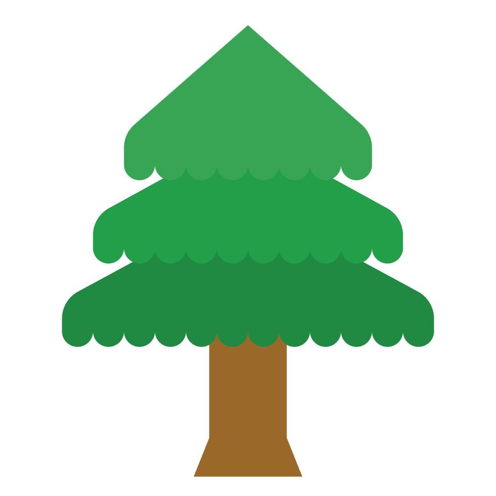 boom pictogram vectorillustratie, hout, natuur vector