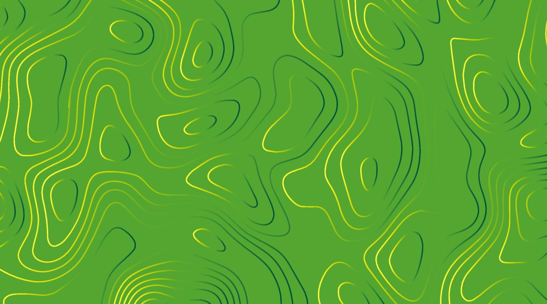 abstract van groene geometrische achtergrond, contourstijl vector
